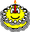 Birthday cake buddy icon One candle 