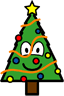 Christmas tree buddy icon  
