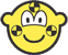 Crash test dummy buddy icon  