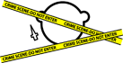 Crime scene buddy icon  