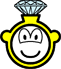 Diamond ring buddy icon  