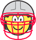 Football player buddy icon  