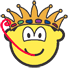 Frog king buddy icon  