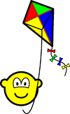 Kite flying buddy icon  