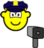 Lazer gun cop buddy icon  