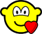 Love heart buddy icon  