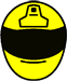 Motor cycle helmet buddy icon  