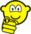 Pointing buddy icon  