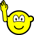 Question buddy icon raised hand  