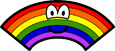 Rainbow buddy icon  