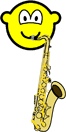 Saxophone buddy icon  