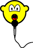 Singing buddy icon microphone 