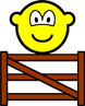 Sitting on the fence buddy icon  