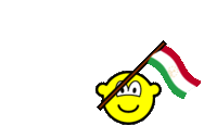 Tajikistan flag waving buddy icon animated