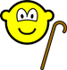 Walking cane buddy icon  