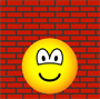 Against the wall emoticon  