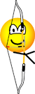 Archery emoticon Olympic sport 