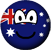 Australia emoticon flag 