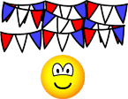 Bunting emoticon  