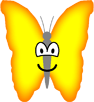 Butterfly emoticon  