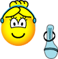 Cinderella emoticon slipper 