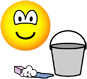 Cleaning emoticon  