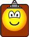 Clipboard emoticon  