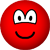 Colored emoticon red 