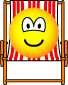 Deck chair emoticon  