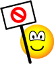 Demonstrator emoticon  