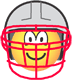 Football player emoticon  