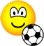 Footballing emoticon soccer 