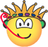 Frog king emoticon  