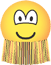 Grass skirt emoticon  