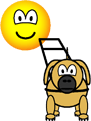 Guide dog emoticon  