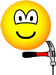 Hammer and nail emoticon  