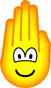 Hand emoticon  