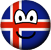 Iceland emoticon flag 