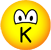 K emoticon talking 