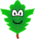 Leaf emoticon  