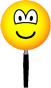 Magnifying glass emoticon  