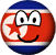 North Korea emoticon flag 