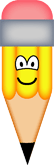 Pencil emoticon  