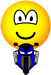 Pocket bike emoticon  
