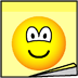 Post-it note emoticon  