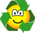 Recycle emoticon version II 