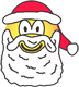 Santa emoticon  