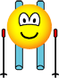 Skiing emoticon  