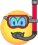 Snorkel emoticon  