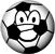 Soccer ball emoticon  